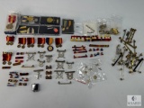 Extensive Collection of Military Medals, Ribbons, and Insignias