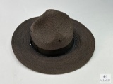 The Lawman Genuine Milan Straw Hat - Classic Western Style