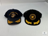 U.S. Marine Corps and NRA Embroidered Caps