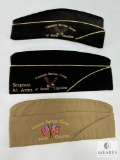 Set of Three Veterans Service Corps Hats - South Carolina, Including Sergeant at Arms