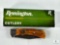 New Remington Backwoods Folding Knife