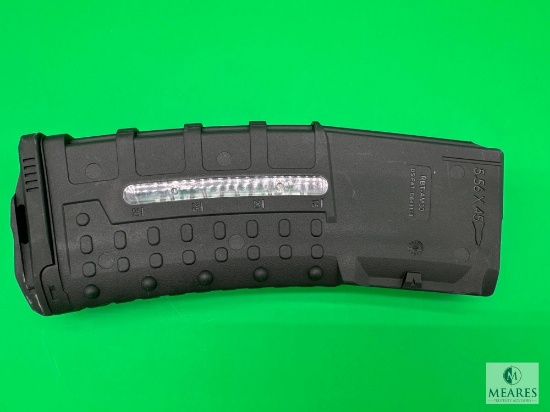 New 30 Round AR15 5.56, .223 Rifle Mag with See Thru Window