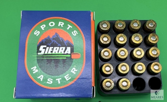 20 Rounds Sierra .380 ACP Ammo. 90 Grain Hollow Point Self Defense