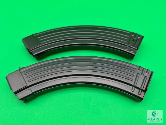 2 New 40 Round AK47 7.62x39 Rifle Magazines