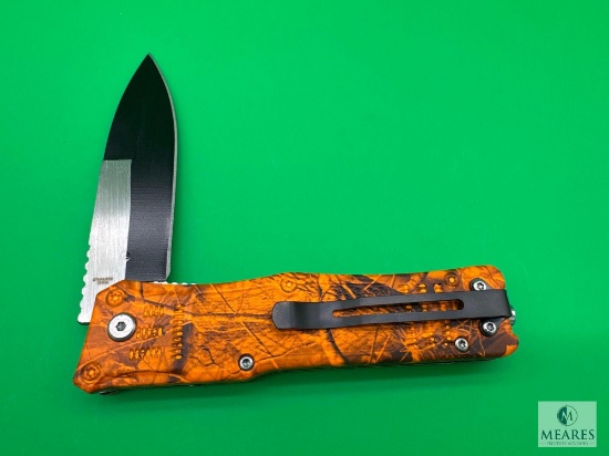 New Trump 2024 Tactical Folder with Belt Carry Clip