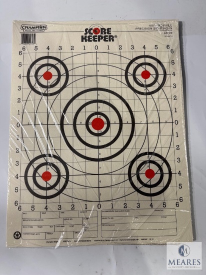12 Pack Champion Scorekeeper Rifle Targets