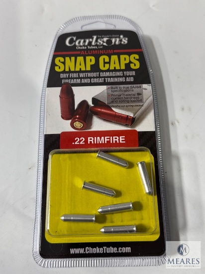 New Carlsons .22 Rimfire Snap Caps