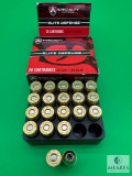 2 Boxes Atlanta Arms Elite Defense .45 ACP Ammo. 185 Grain Hollow Point