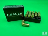20 Rounds Nosler Match .45 ACP Ammo. 230 Grain Hollow Point