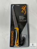 New Browning Fixed Blade Fillet Knife with Sheath