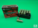 20 Rounds Atlanta Arms Elite Defense 9mm Ammo. 115 Grain Hollow Point