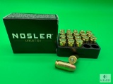 20 Rounds Nosler Match .45 ACP Ammo. 230 Grain Hollow Point