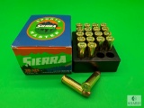 20 Rounds Sierra .38 Special Ammo. 125 Grain Hollow Point Self Defense