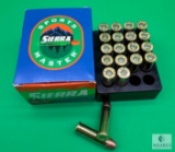20 Rounds Sierra .38 Special Ammo. 125 Grain Hollow Point Self Defense