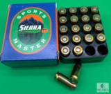 20 Rounds Sierra .380 ACP Ammo. 90 Grain Hollow Point Self Defense