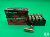 20 Rounds Atlanta Arms Elite Defense 9mm Ammo. 124 Grain Hollow Point
