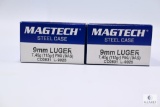 100 Rounds Magtech 9mm Ammunition 115-grain FMJ