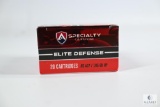 20 Rounds Atlanta Arms .45 ACP Ammunition - 185-grain Hollow Point Elite Defense