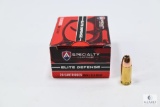 20 Rounds Atlanta Arms 9mm Ammo 115 Grain HP