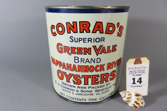 Conrad's Oyster Can