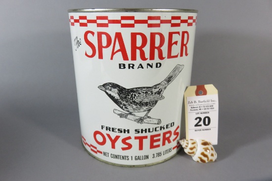 Sparrer Oyster Can