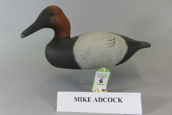 Mike Adcock Canvasback