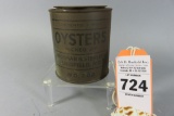 Hickman & Sterling Oyster Can