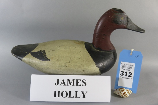 James Holly High Head Canvasback