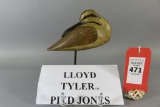 Lloyd Tyler or Pied Jones Yellowlegs Decoy