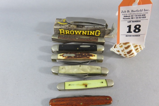 Lot of 7 Pocket Knives