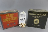 Eley and Holland & Holland Shot Shell Boxes