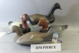 Lot of 4 Jim Pierce Carvings