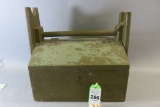 Old Wooden Gunning Box