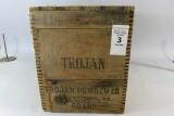 Trojan Gun Powder Advertising Box