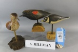 3 Anthony Hillman Bird Carvings
