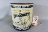 Bleakhorn Brand Oyster Can