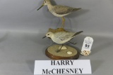 2 Harry McChesney Decorative Shoredird Carvings
