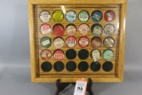 Lot of 22 Early Hunting License Buttons