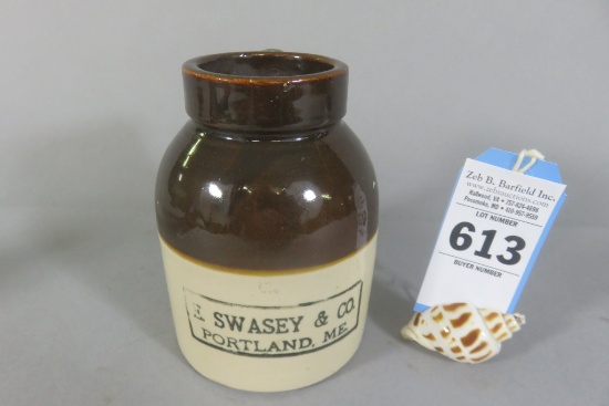 Swasey Oyster  Crock