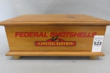 Limited Edition Wooded Federal Shot Shell Box