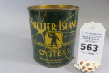 Shelter Island Oyster Can