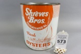 Shreves Bros. Oyster Can