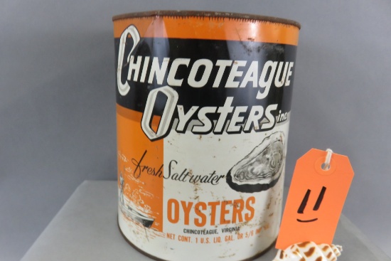 Chincoteague Oysters Can