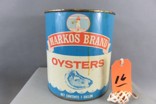 Markos Brand Oyster Can