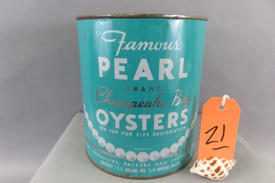 Peral Brand Oyster Can