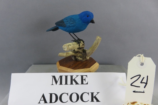 Mike Adccok Bird Carving