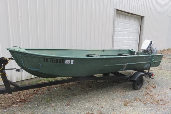 14' Aluminum Boat