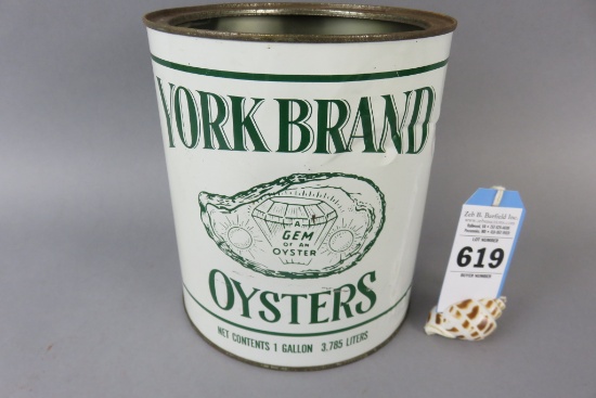 York Brand Oyster Can