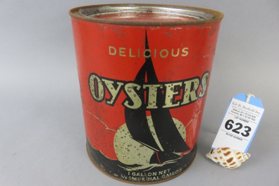 Bivalve Packing Co. Oyster Can