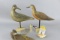 Lot of 3 Shorebird Carvings